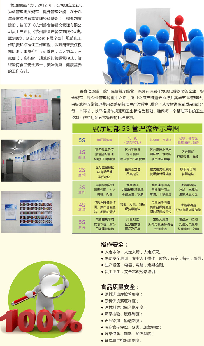 醫院,工廠,及其它企事業單位食堂,膳食托管快餐配送的餐飲管理公司